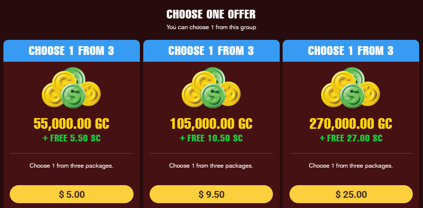 Choose one bundle