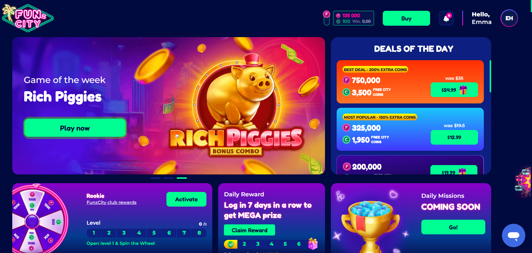 FunzCity Casino Review