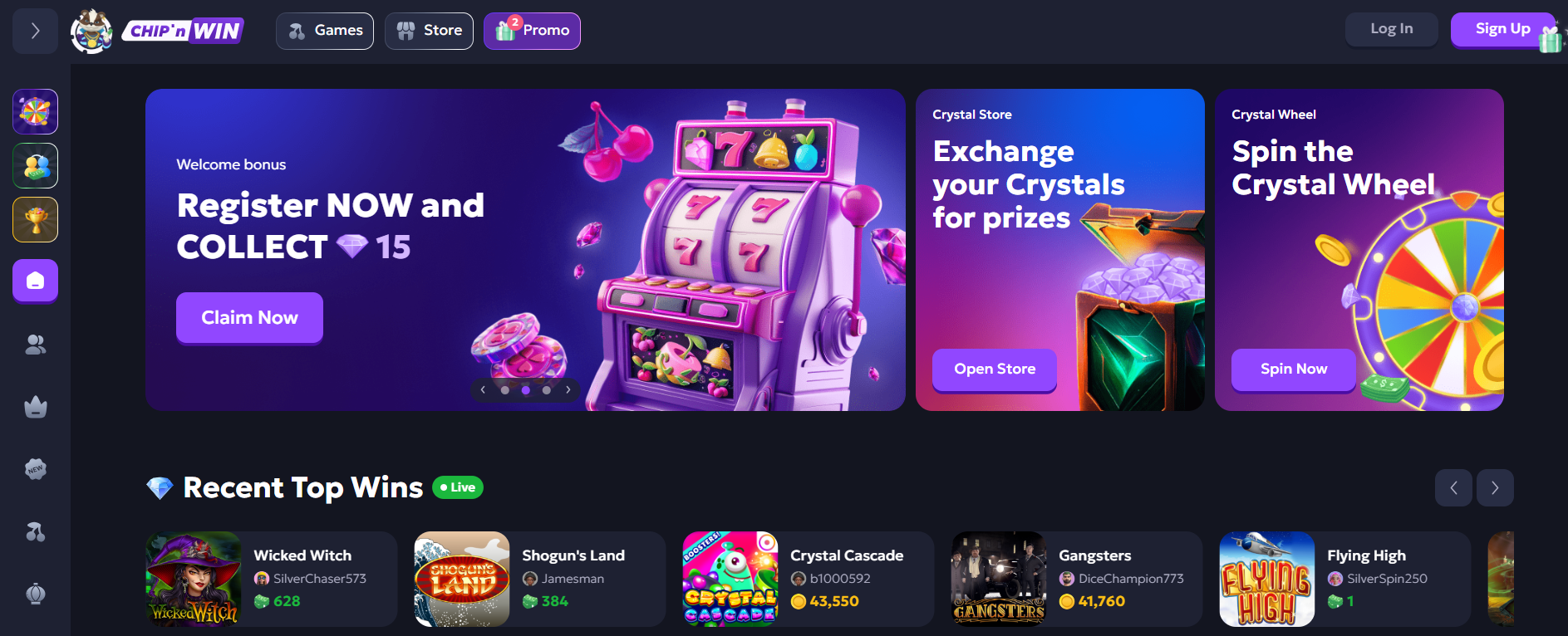 Chip’n WIN Sweepstakes Casino Review