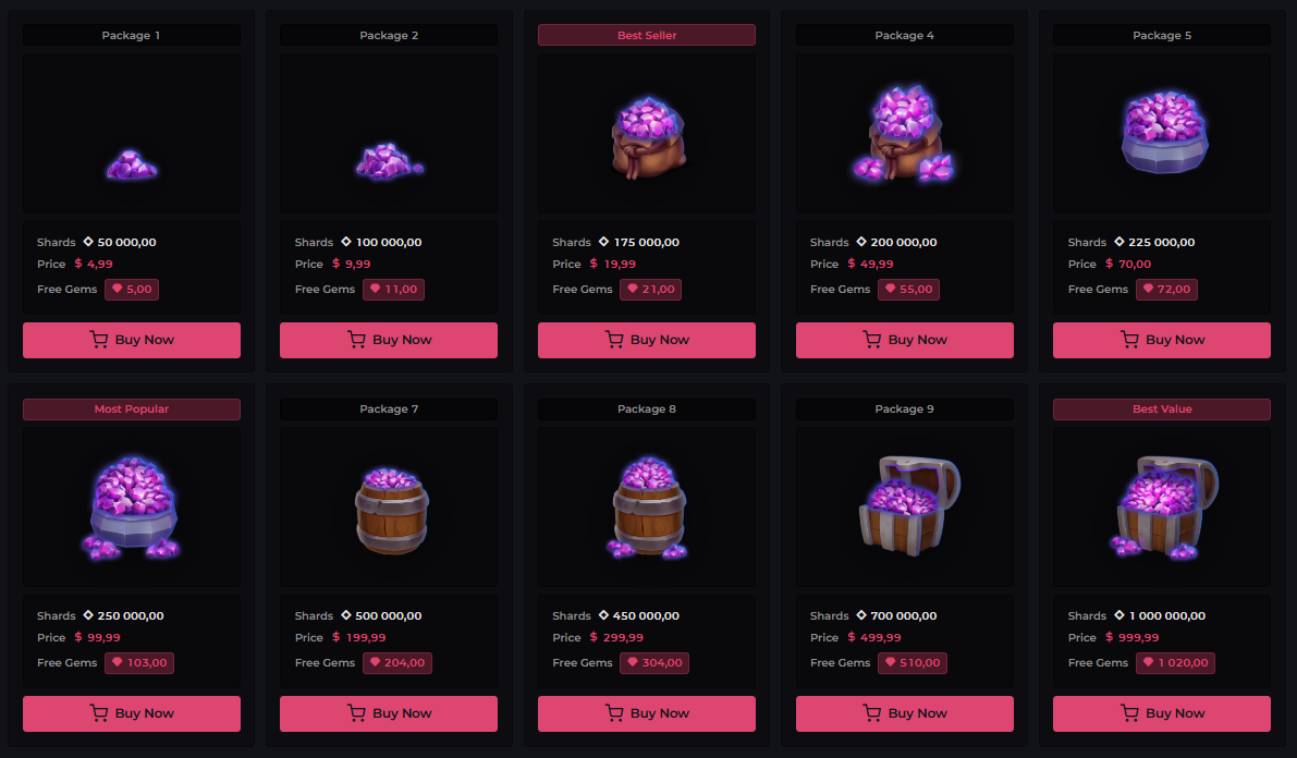 Vegas Gems Game Variety and Ranking
