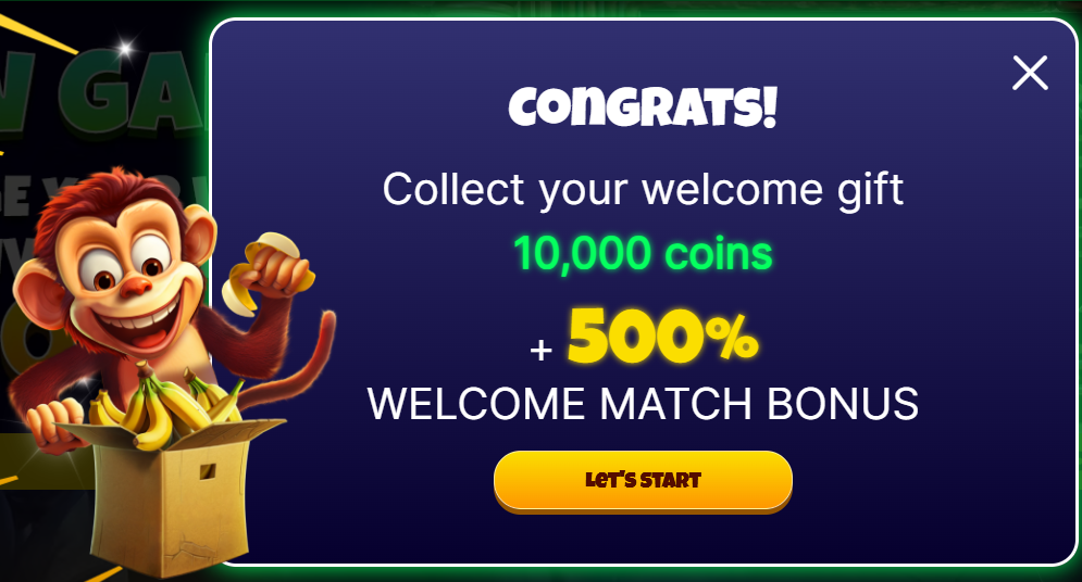 welcome bonus