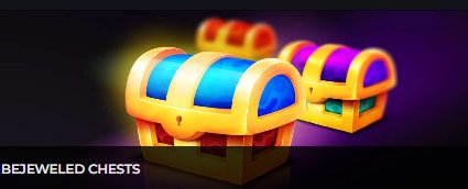 Bejeweled Chests