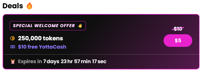 Yotta Casino Bonuses
