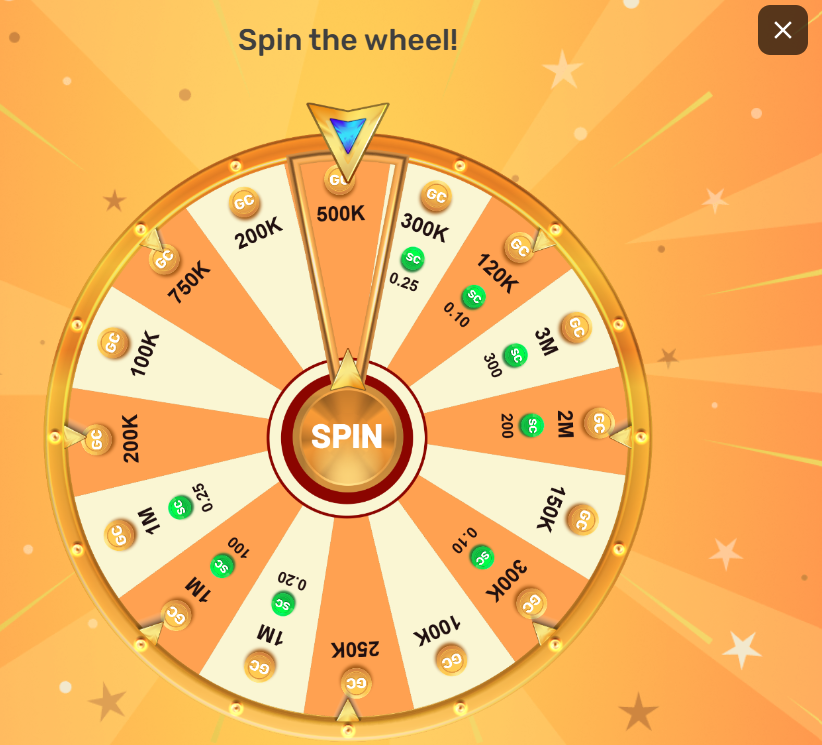 Daily login bonus at Stackr Casino