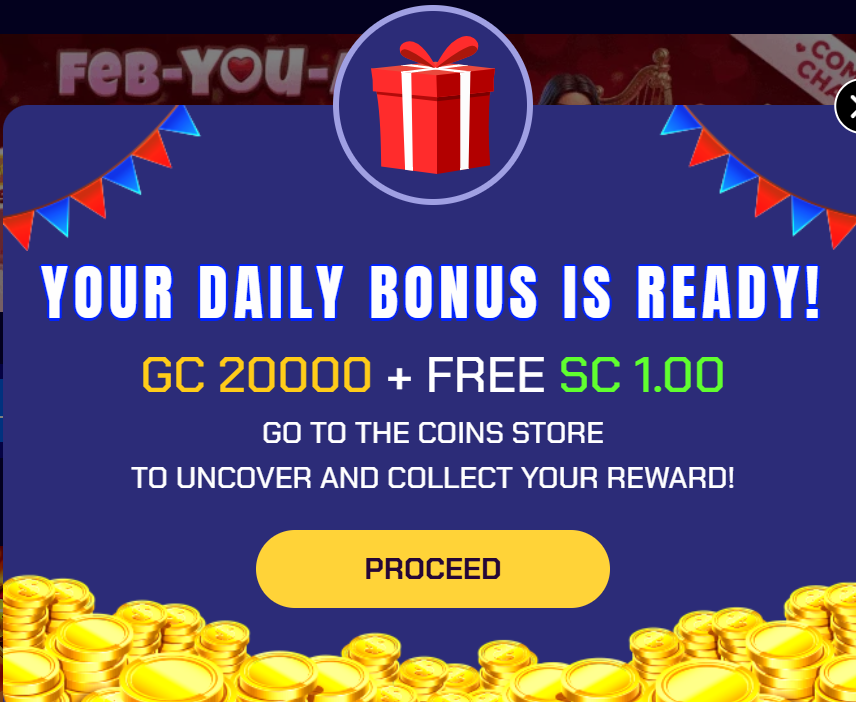 Daily bonus at Sportzino
