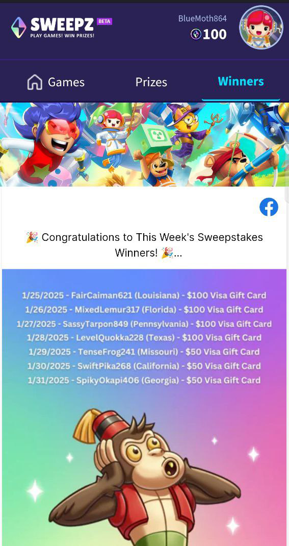 How Sweepz Casino Works