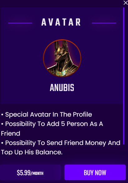 Avatars BitBetWin Casino