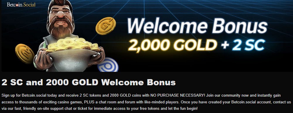 Welcome bonus at Betcoin.Casino