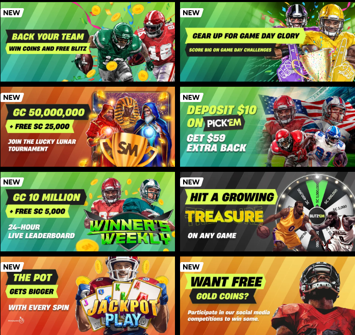 SportsMillions Bonuses