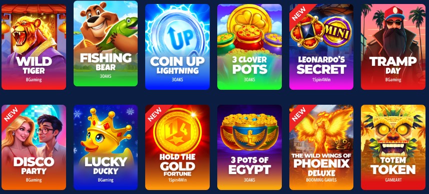 LuckyBird.io Casino-Style Games