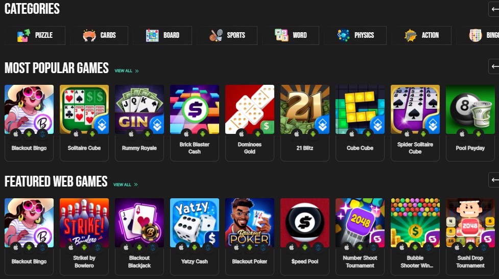 Skillz Casino-Style Games