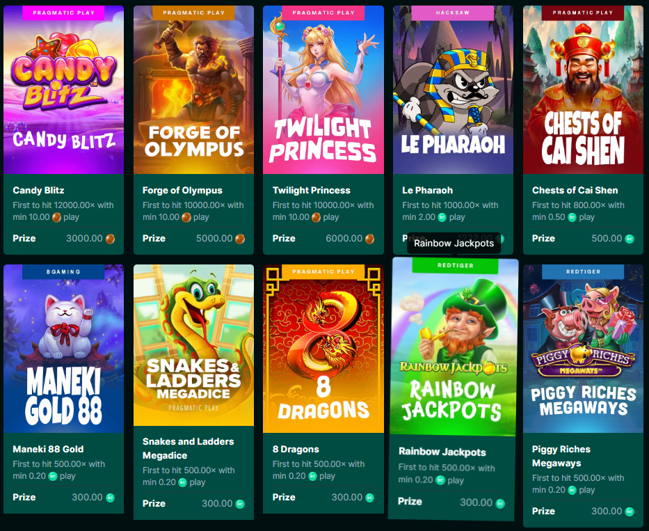 Challenges Punt Casino
