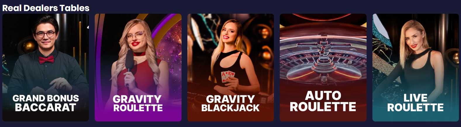 Live Dealer Games at Spree Casino