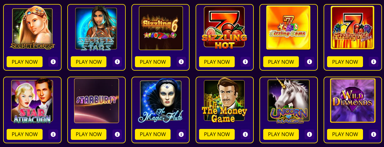 Online Slots at BitBetWin