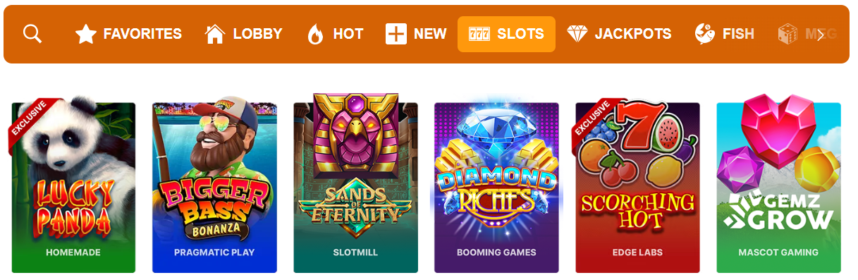 Online Slots at Zula Casino
