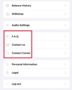 Customer Support at Blitz Casino